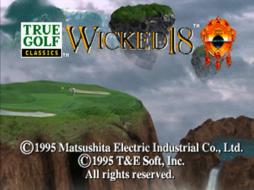 Wicked 18 title screen for 3DO